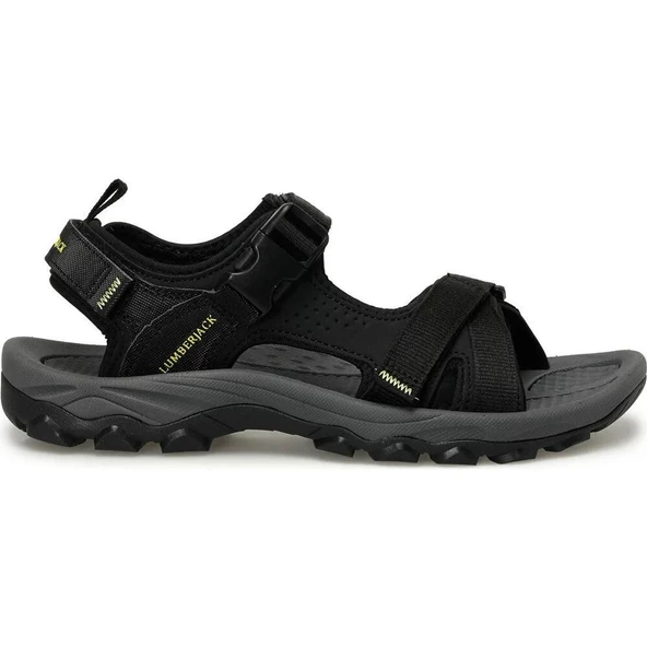 LUMBERJACK LAGGUN 4FX SİYAH COMFORT CASUAL ANATOMİK SANDALET - 4