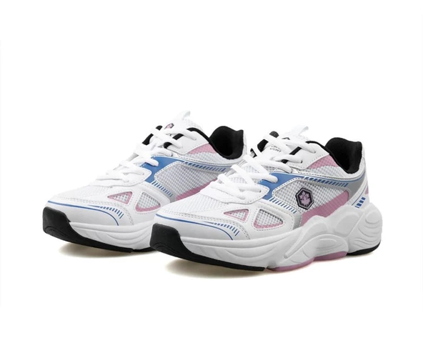 LUMBERJACK TECH 4FX BEYAZ LİLA COMFORT CASUAL GÜNLÜK ANATOMİK SPOR AYAKKABISI - 4