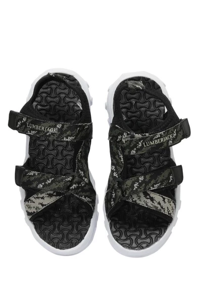 LUMBERJACK PRUVA 3FX HAKİ COMFORT ANATOMİK CASUAL UNİSEX ÇOCUK SANDALETİ - 6