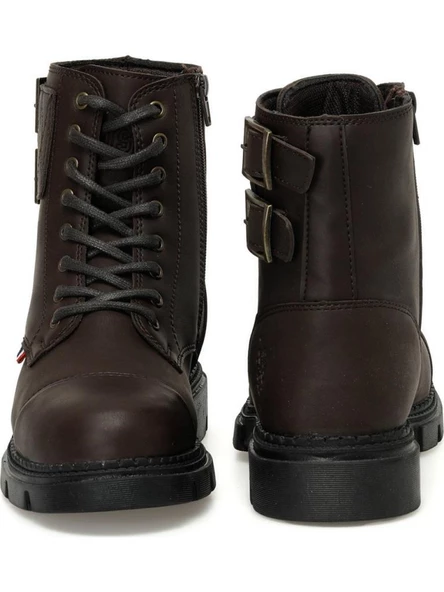 U.S.POLO ASSN PETROS 3PR KAHVE COMFORT CASUAL ANATOMİK BOT - Resim 6