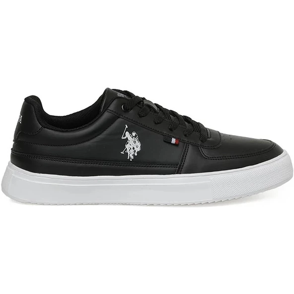 U.S.POLO ASSN NEDVED 3PR SİYAH COMFORT CASUAL GÜNLÜK SPOR AYAKKABISI - 3