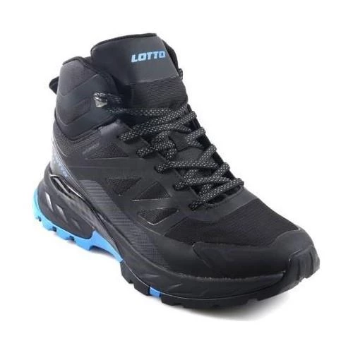 LOTTO HUNTER HI 3PR SİYAH MAVİ SU GEÇİRMEZ WATERPROFF OUTDOOR BOT AYAKKABI - 4