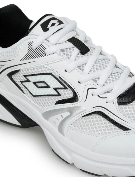 LOTTO ATHENS 4FX BEYAZ SİYAH comfort casual anatomik koşu yürüyüş ayakkabısı - Resim 3
