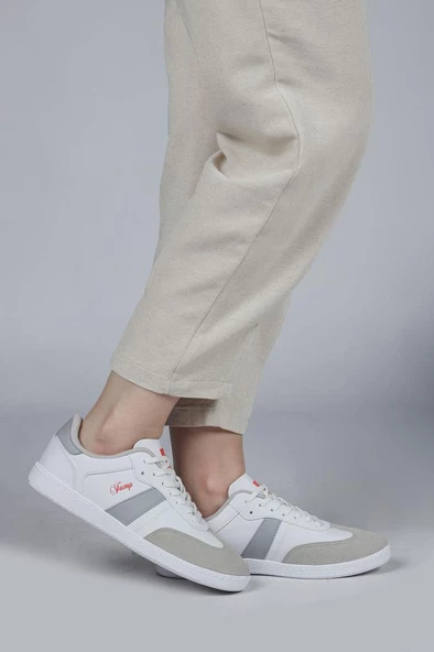 JUMP 29967 BEYAZ GRİ comfort casual anatomik spor ayakkabısı - 7