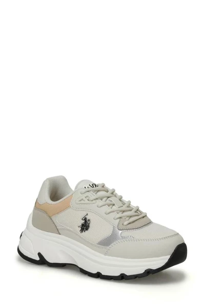 U.S.POLO ASSN.VIAVAI 4PR BEJ COMFORT CASUAL ANATOMİK SPOR AYAKKABISI - 2