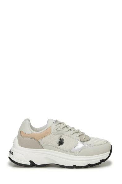 U.S.POLO ASSN.VIAVAI 4PR BEJ COMFORT CASUAL ANATOMİK SPOR AYAKKABISI - 3
