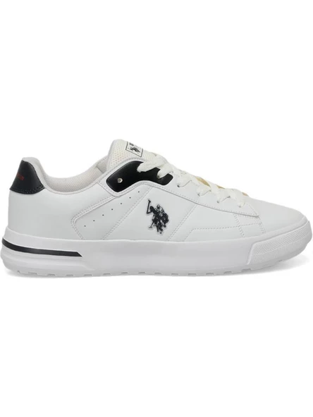 U.S.POLO ASSN MANGO 4PR BEYAZ COMFORT CASUAL ANATOMİK SPOR AYAKKABISI - Resim 3