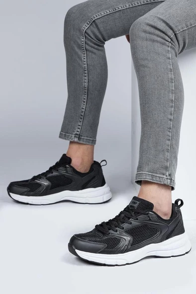 JUMP 28627 SİYAH COMFORT CASUAL ANATOMİK SPOR AYAKKABISI - Resim 5