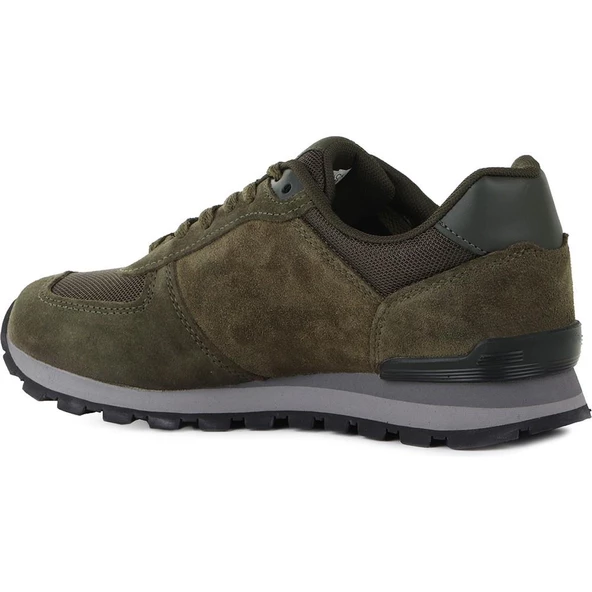 HAMMER JACK 19250 HAKİKİ DERİ HAKİ YEŞİL COMFORT CASUAL SPOR AYAKKABISI - 4