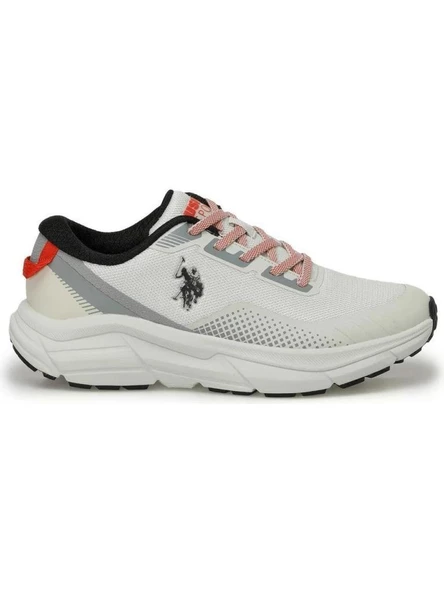 U.S.POLO ASSN.GERRARD 4PR KIRIK BEYAZ COMFORT CASUAL SPOR AYAKKABI - Resim 3