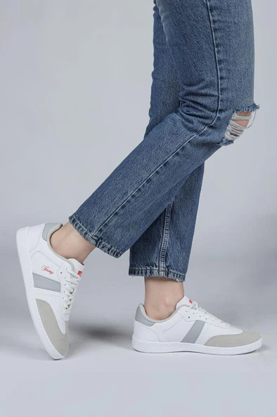 JUMP 29967 BEYAZ GRİ comfort casual anatomik spor ayakkabısı - 6