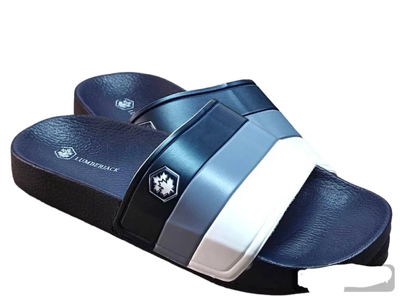 LUMBERJACK WENDELL JR 2FX LACİVERT COMFORT ANATOMİK UNİSEX PLAJ TERLİĞİ - 5