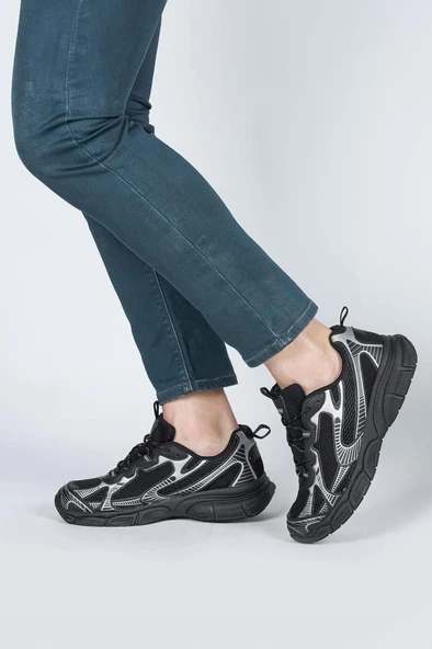 JUMP 29550 SİYAH comfort casual anatomik spor ayakkabı - 8