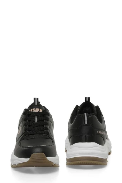 U.S.POLO ASSN.SORLEY 4PR SİYAH COMFORT CASUAL ANATOMİK SPOR AYAKKABISI - 6