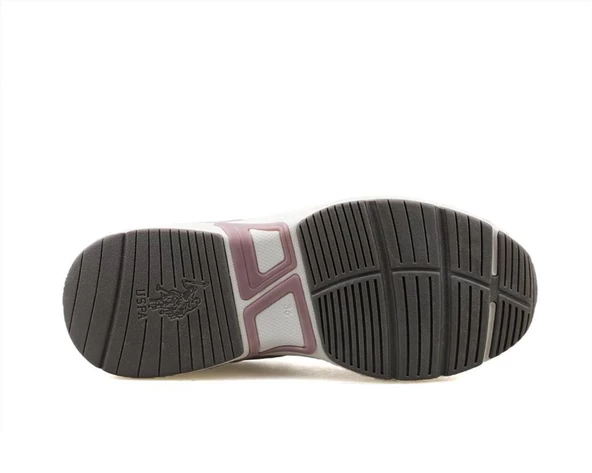 U.S.POLO ASSN KREZ 4FX GRİ COMFORT CASUAL ANATOMİK SPOR AYAKKABI - 5