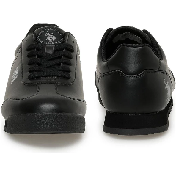 U.S.POLO ASSN DEEP PU 3PR SİYAH COMFORT CASUAL ANATOMİK SPOR AYAKKABI - 7