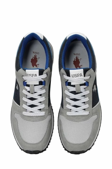 U.S.POLO ASSN TIZIAN 4FX GRİ COMFORT CASUAL ANATOMİK SPOR AYAKKABI - Resim 6