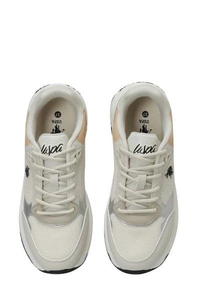 U.S.POLO ASSN.VIAVAI 4PR BEJ COMFORT CASUAL ANATOMİK SPOR AYAKKABISI - 5