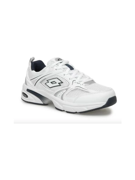 LOTTO ATHENS 4PR BEYAZ LACİVERT COMFORT CASUAL KOŞU YÜRÜYÜŞ SPOR AYAKKABISI