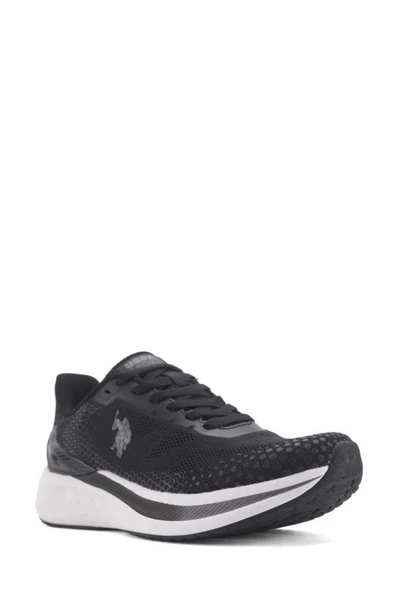 U.S.POLO ASSN BLAKE SİYAH K.GRİ COMFORT CASUAL SPOR AYAKKABISI - 3