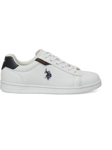 U.S.POLO ASSN COSTA 4PR BEYAZ comfort casual anatomik sneaker spor - Resim 3