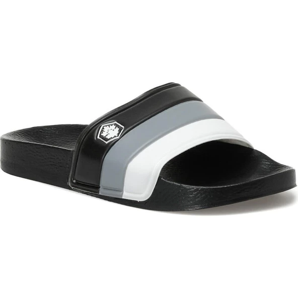 LUMBERJACK WENDELL TERLİK 3FX SİYAH COMFORT CASUAL ANATOMİK GÜNLÜK PLAJ TERLİĞİ - 2