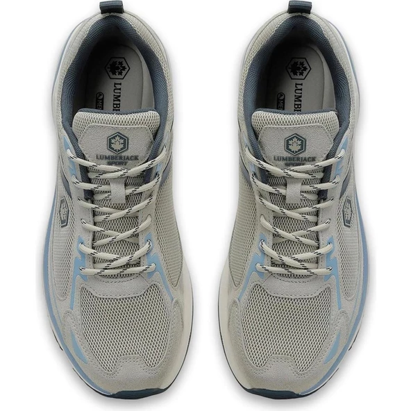 LUMBERJACK TRUE 4FX BEJ MAVİ COMFORT CASUAL ANATOMİK SPOR AYAKKABI - Resim 4