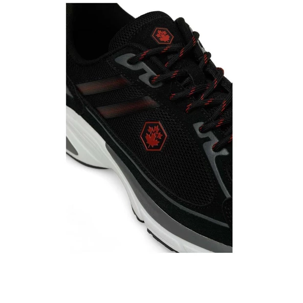 LUMBERJACK TRUE 4FX SİYAH KIRMIZI COMFORT CASAUL ANATOMİK SPOR AYAKKABISI - 5