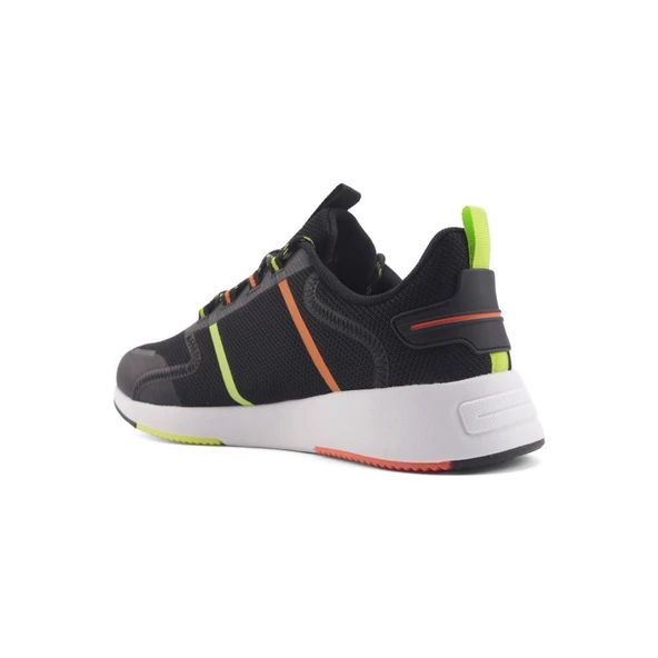 LUMBERJACK MURDA 4FX SİYAH TURUNCU COMFORT CASUAL SPOR AYAKKABISI - Resim 4