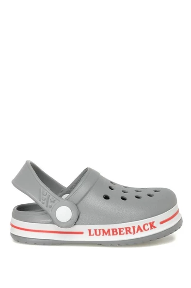 LUMBERJACK DEVON 3FX GRİ COMFORT CASUAL TERLİK SANDALET - 3