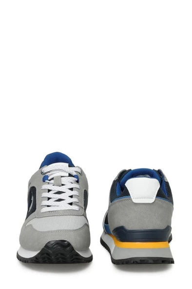 U.S.POLO ASSN TIZIAN 4FX GRİ COMFORT CASUAL ANATOMİK SPOR AYAKKABI - Resim 7