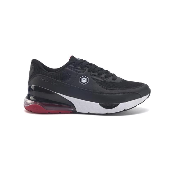 LUMBERJACK KINGLY 3FX SİYAH KIRMIZI AİR TABAN COMFORT CASUAL HAFIZALI TABAN - 3