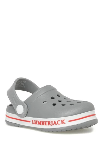 LUMBERJACK DEVON 3FX GRİ COMFORT CASUAL TERLİK SANDALET - 4