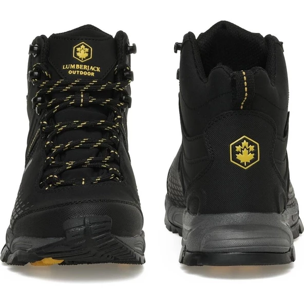 LUMBERJACK FLAKE HI G 3PR SİYAH SARI  SU GEÇİRMEZ WATERPROFF OUTDOOR BOT - 5