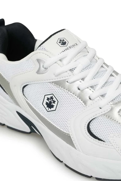 LUMBERJACK POL 4FX BEYAZ LACİVERT COMFORT KOŞU VE YÜRÜYÜŞ SPOR AYAKKABISI - 9