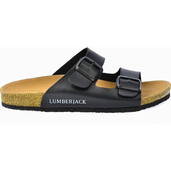 LUMBERJACK MENDY SİYAH KOYU RENK TOKA ANATOMİK GÜNLÜK TERLİK - 4