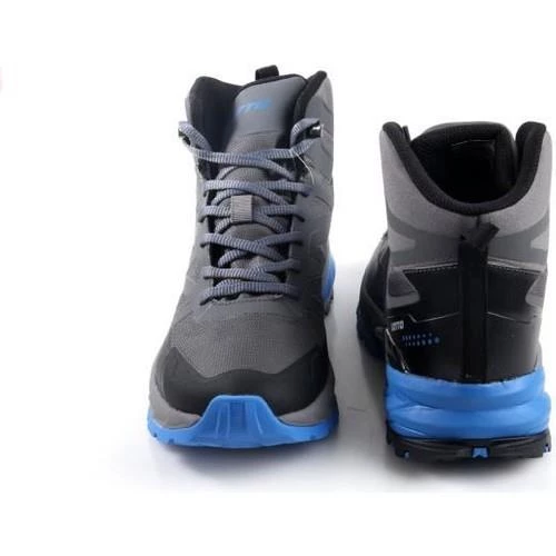 LOTTO HUNTER HI 3PR GRİ MAVİ SU GEÇİRMEZ WATERPROFF OUTDOOR BOT AYAKKABI - 7