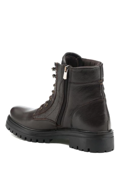 LUMBERJACK WAGNER 1PR HAKİKİ DERİ COMFORT CASUAL ANATOMİK FERMUARLI BAĞLI BOT - 4