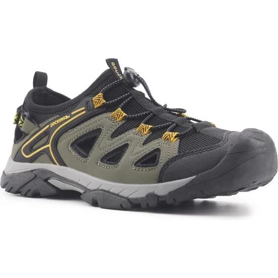 DOCKERS 236800 4FX HAKİ COMFORT CASUAL ANATOMİK GÜNLÜK SPOR SANDALET - 4