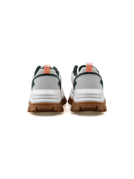 U.S.POLO ASSN TRACKY 4PR BEYAZ YEŞİL ANATOMİK COMFORT CASUAL SPOR AYAKKABISI - Resim 4