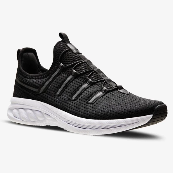 LESCON HELLIUM SPİDER SİYAH BEYAZ COMFORT CASUAL ANATOMİK SPOR AYAKKABISI - 3