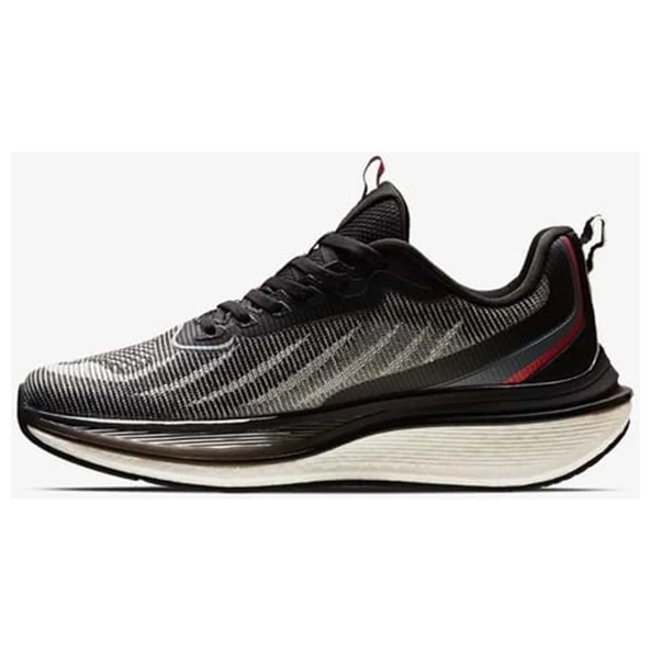 LESCON FIJI SİYAH KIRMIZI COMFORT ANATOMİK KOŞU VE YÜRÜYÜŞ AYAKKABISI - Resim 4