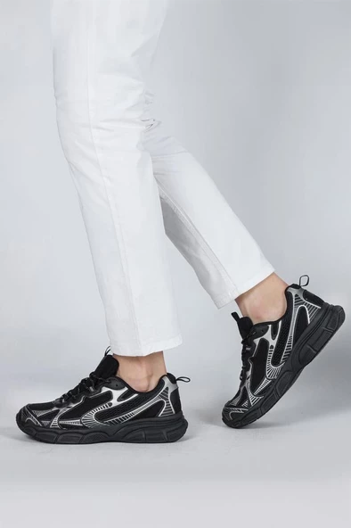 JUMP 29550 SİYAH comfort casual anatomik spor ayakkabı - 6