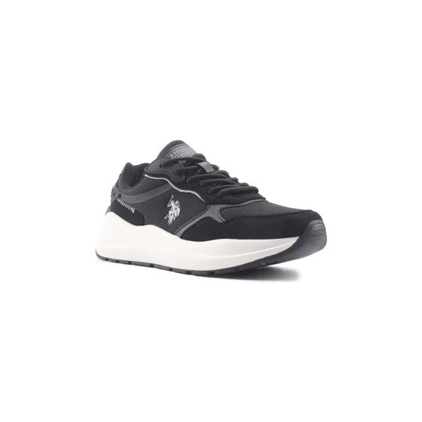 U.S.POLO ASSN IMOJ 4FX SİYAH COMFORT CASUAL GÜNLÜK SPOR AYAKKABISI - 4