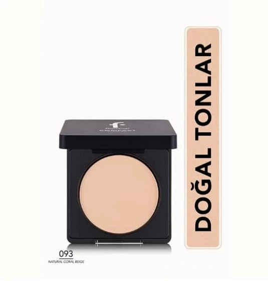 Flormar Compact Powder Pudra 093 Natural Coral Beige