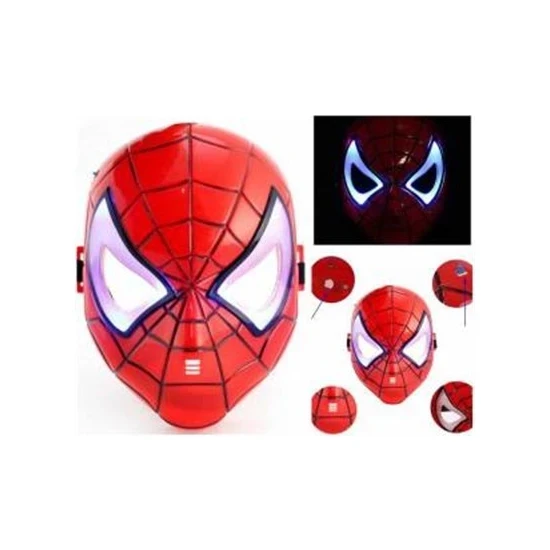 Spiderman Maske Işıklı