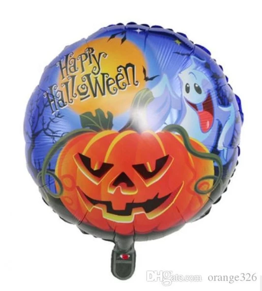 Happy Halloween Folyo Balon 18 inç