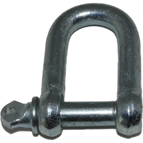 Galvanizli Zincir Kilidi Mapa U Kilit 6 MM 1/4 - 3