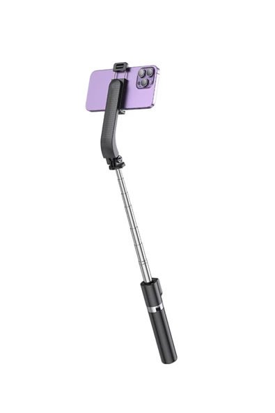 Hoco K20 BT 4.2 1M Yayın Tutucu Uzaktan Kumandalı Tripodlu Selfie Çubuğu - Resim 6