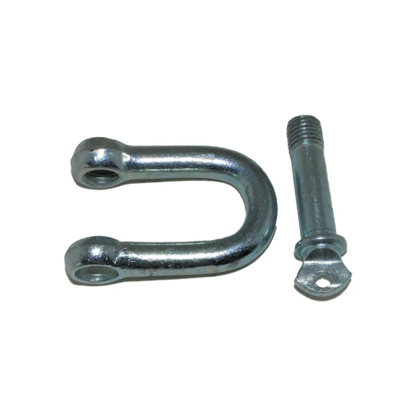 Galvanizli Zincir Kilidi Mapa U Kilit 6 MM 1/4 - 2